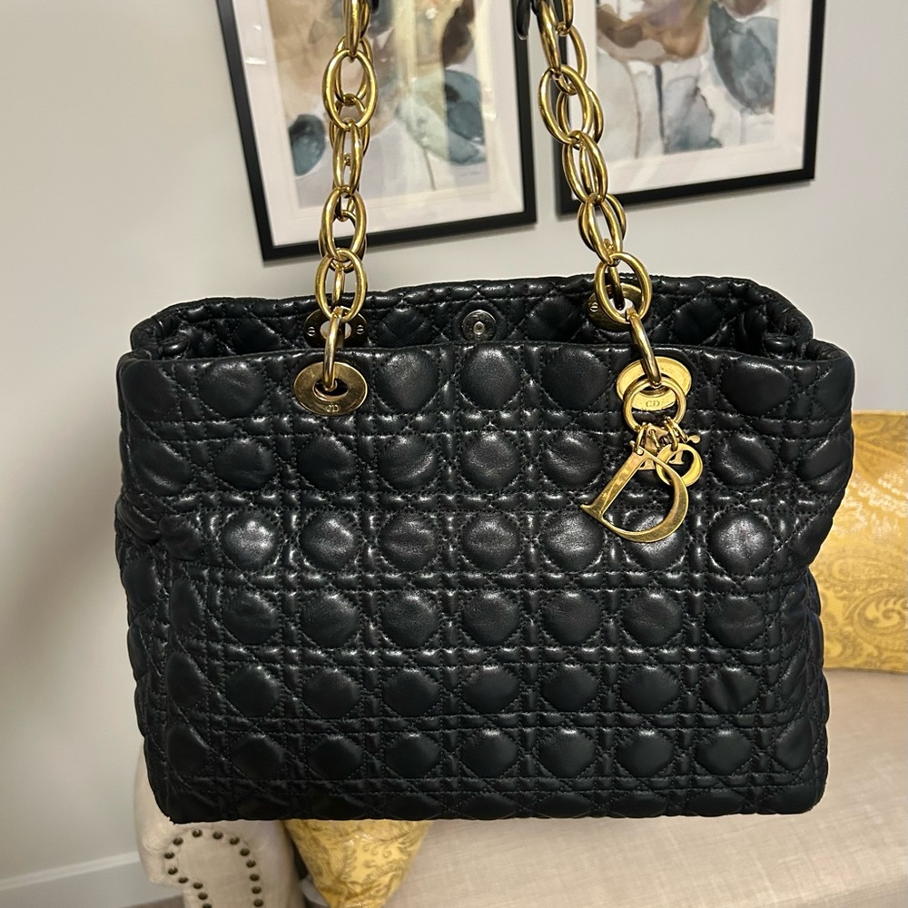 Christian Dior Cannage Tote